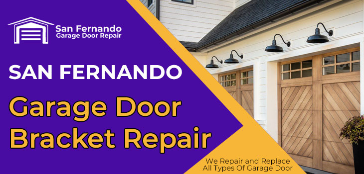 garage door bracket repair in San Fernando