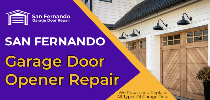 garage door opener repair in San Fernando