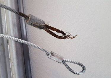 garage door cable repair in San Fernando
